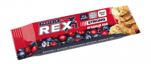 Батончик ProteinRex "Ягодный пай", 35% протеина, 100 г